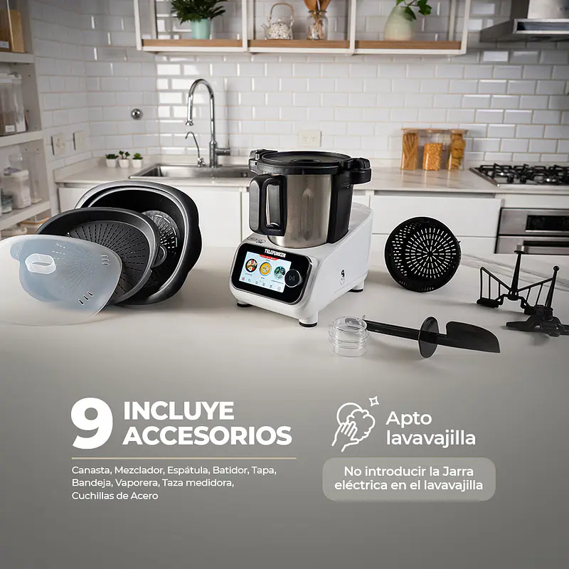 Robot de Cocina Telefunken Robot Chef 3.5Lt. - Image 9