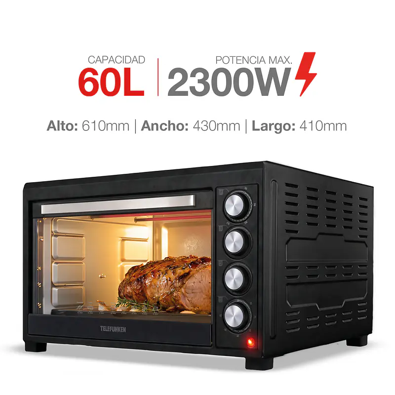 Horno Eléctrico TELEFUNKEN  TF-E680C - Image 2
