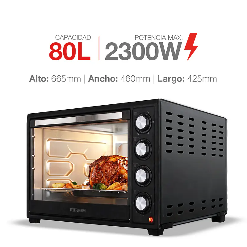 Horno Eléctrico TELEFUNKEN  TF-E880C - Image 2