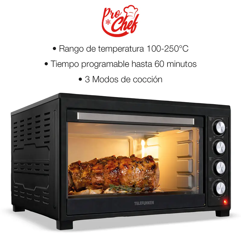 Horno Eléctrico TELEFUNKEN  TF-E880C - Image 4