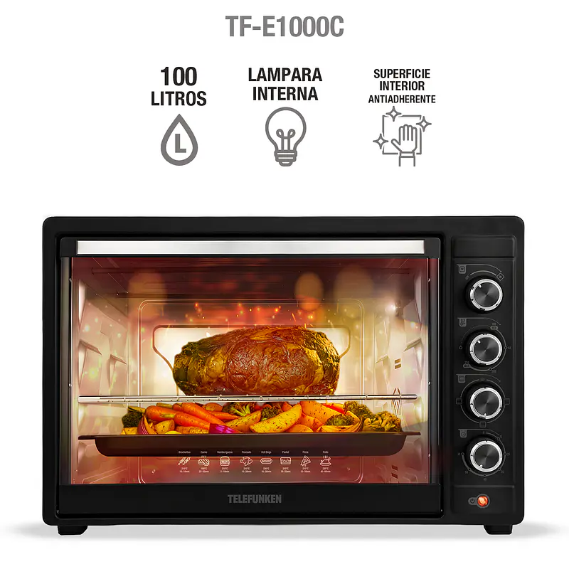 Horno Eléctrico TELEFUNKEN  TF-E1000C - Image 2