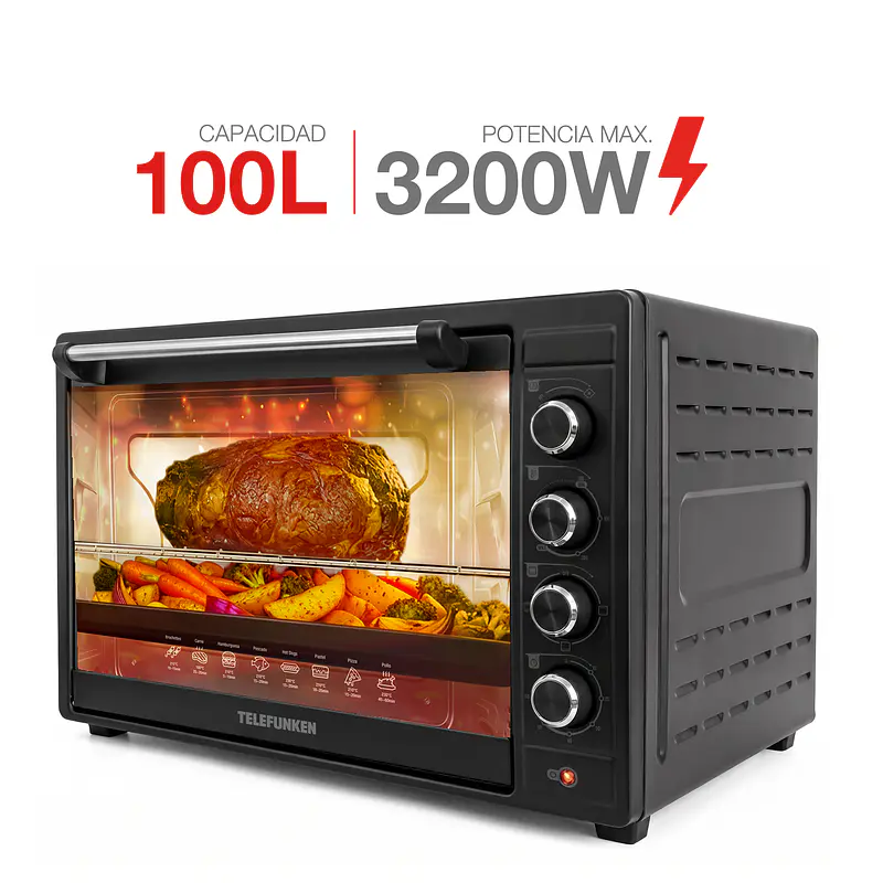 Horno Eléctrico TELEFUNKEN  TF-E1000C - Image 3