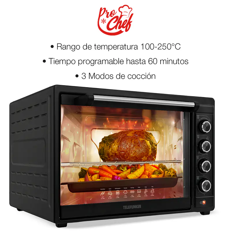 Horno Eléctrico TELEFUNKEN  TF-E1000C - Image 4