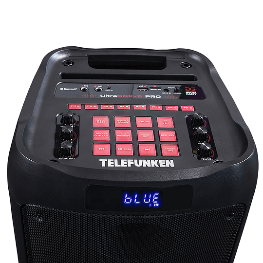 Caixa de Som Portátil Bluetooth com Bateria Telefunken UltraBox 8 Pro - Image 12