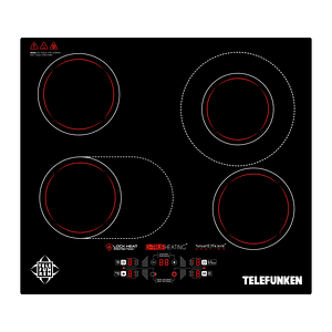 Cooktop Infravermelho de 4 Bocas Telefunken TF AV4080