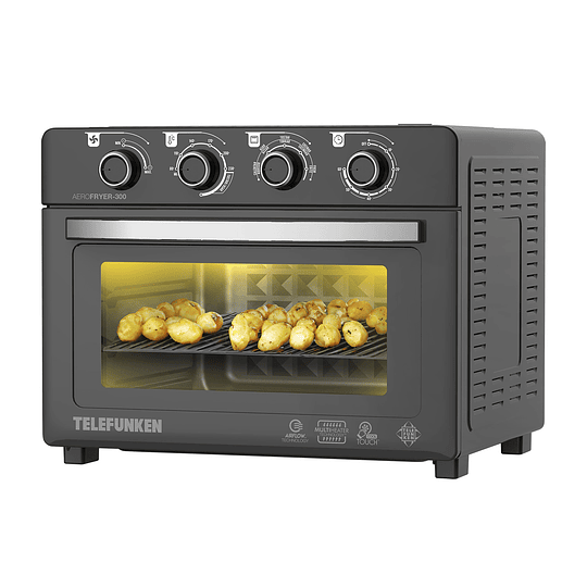 Fritadeira de Ar Sem Óleo Forno TELEFUNKEN AeroFryer 300 - Image 2