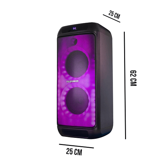 Alto-falante portátil com bateria Telefunken UltraBox 6 - Image 7