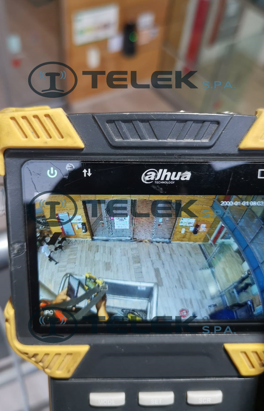 Instalación de cámaras IP CCTV TELEK para empresas e industrias