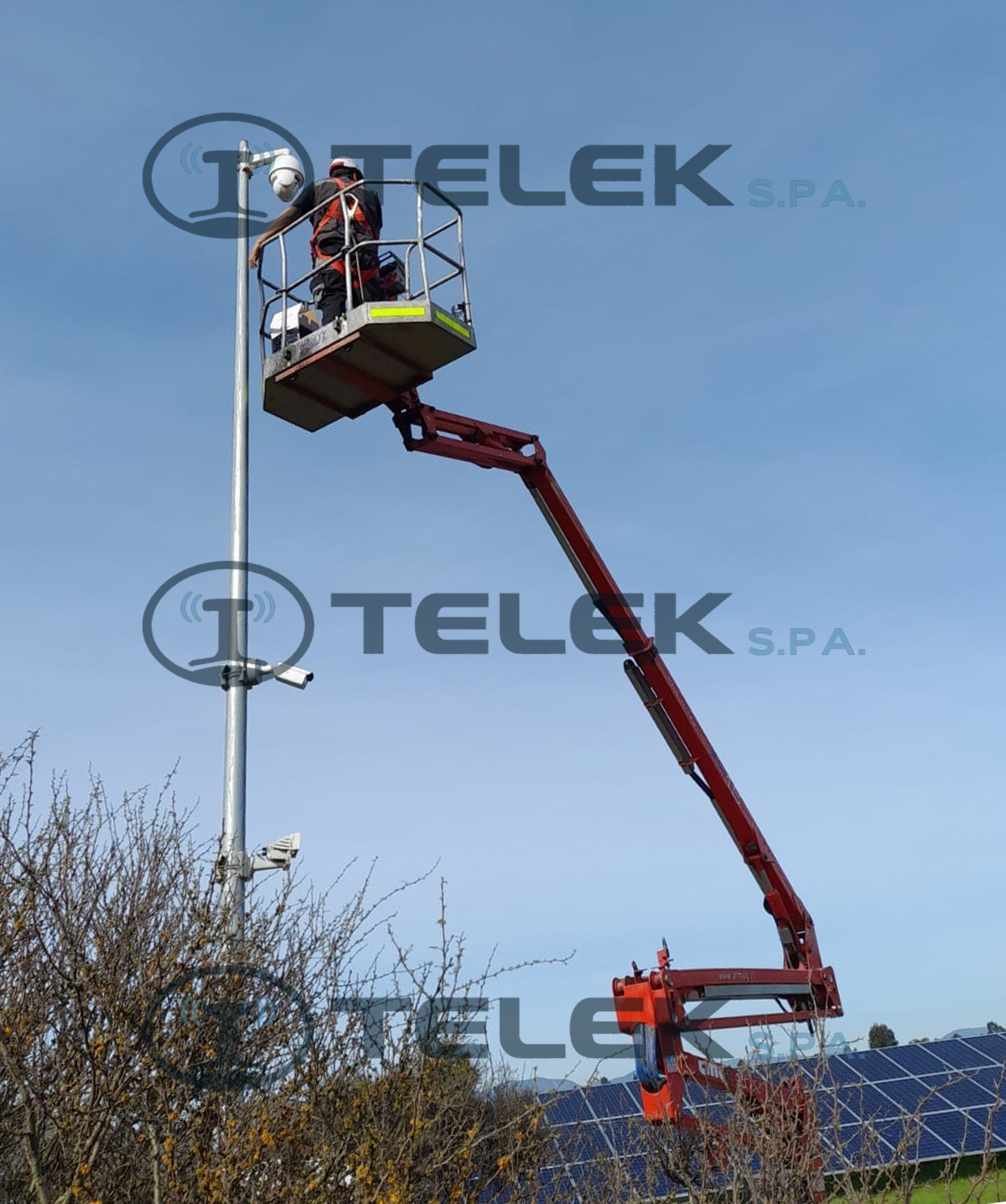 Soporte técnico CCTV IP, fibra óptica y redes TELEK