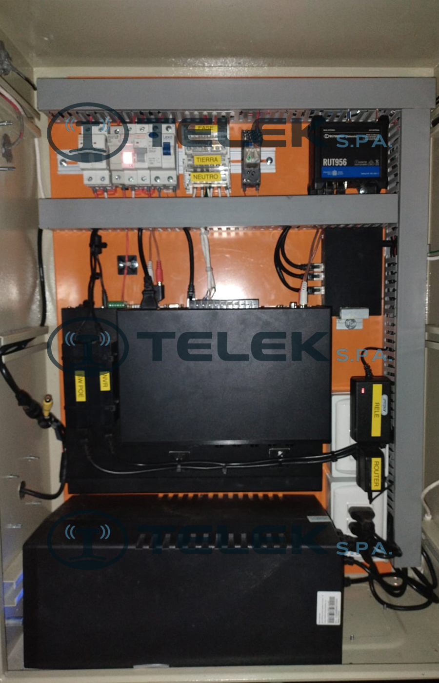 Modernización de CCTV, redes y fibra óptica TELEK