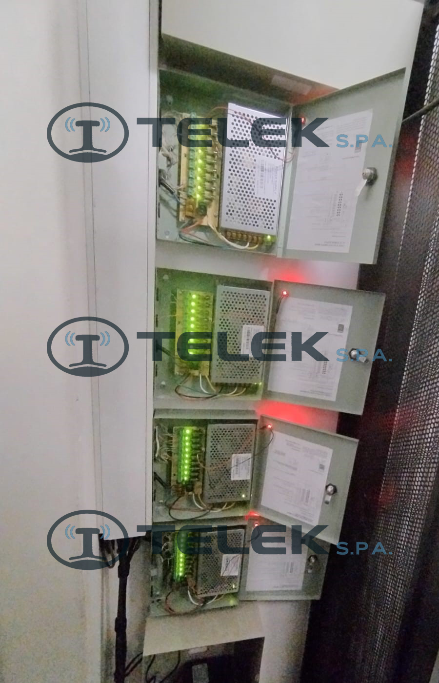 Regularización de gabinete eléctrico y CCTV TELEK