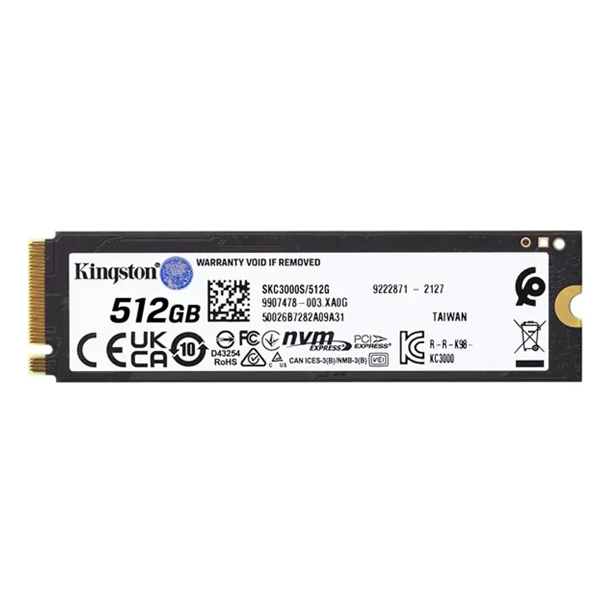 KNG SSD 512GB 7000/3900MB/s LE PCIe 4.0 NVMe KC3000 M.2