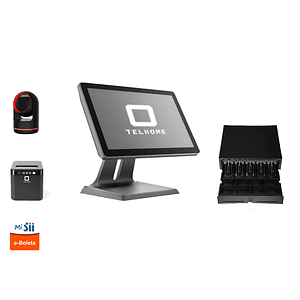 Kit Punto de ventas Profesional Pos Touch windows  15.6 Pulgadas 