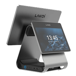 Kit Punto de Venta Doble Pantalla 15.6” + 10.1” | Impresora 80mm + Lector 1D/2D  - Image 2