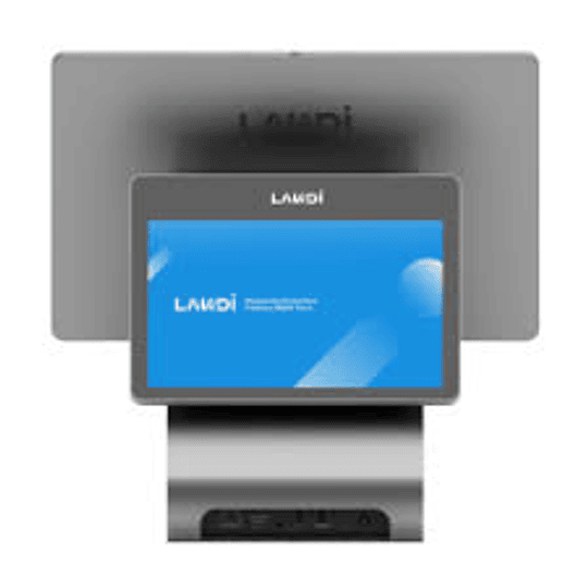 Kit Punto de Venta Doble Pantalla 15.6” + 10.1” | Impresora 80mm + Lector 1D/2D  - Image 3