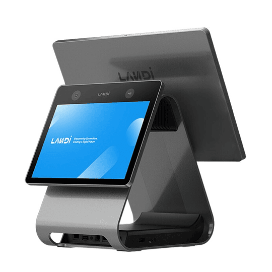Kit Punto de Venta Doble Pantalla 15.6” + 10.1” | Impresora 80mm + Lector 1D/2D  - Image 4