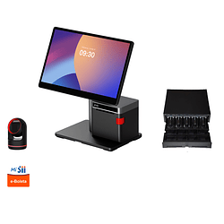 Kit Punto de ventas Touch 15.6 pulgadas  - IMPRESORA INTEGRADA + LECTOR CODIGO DE BARRA 1D - 2D Touch I.V.A Incluido - Image 1