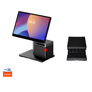 kit Punto de ventas touch 15.6 pulgadas - IMPRESORA INTEGRADA I.V.A Incluido