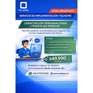 Servicio de implementación Telhome
