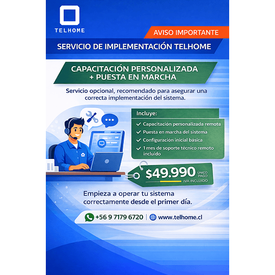Servicio de implementación Telhome