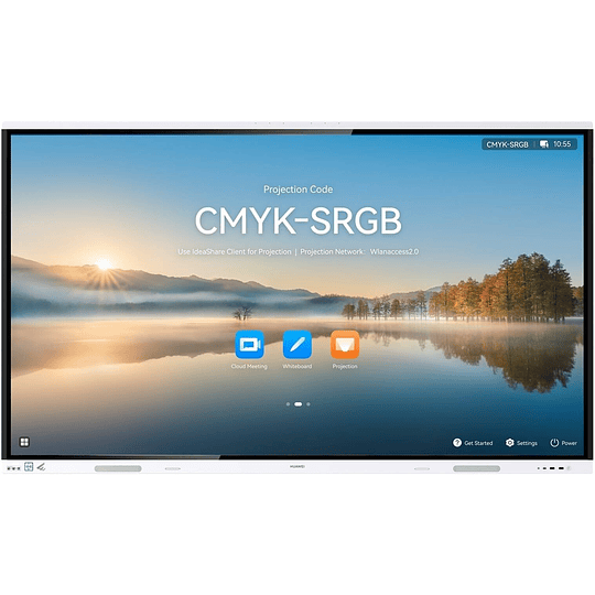 Pantalla interactiva Huawei IdeaHub Board 3 Pro, pantalla táctil 4K UHD de 75