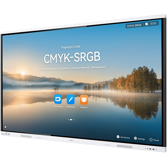 Pantalla interactiva Huawei IdeaHub Board 3 Pro, pantalla táctil 4K UHD de 75