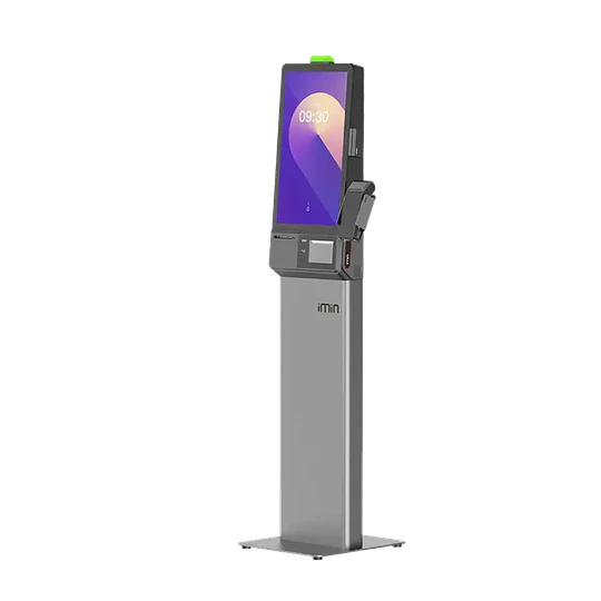 Kiosco Autoservicio iMin Heron 1 23.8” Full HD | POS Android con Impresora - Image 1