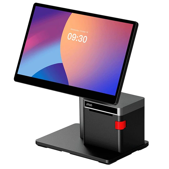 Pantalla touch 15.6 pulgadas + impresora integrada