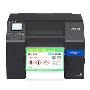 Epson ColorWorks CW-C6500AU Impresora de Etiquetas Color Industrial con Cortador Automático