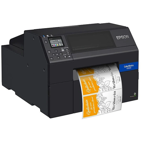 Epson ColorWorks CW-C6500AU Impresora de Etiquetas Color Industrial con Cortador Automático - Image 5