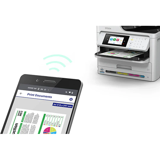 impresora Multifunción Epson WorkForce Pro WF-C5810 Inyec. Tinta Color WiFi USB  - Image 10