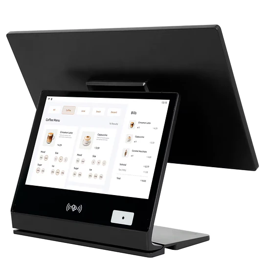 KIT POS Touch Doble Pantalla 15.6” + Impresora + Gaveta - Image 4
