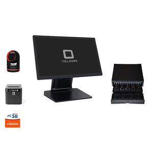 Kit POS Touch Windows 15.6 Intel N97 + Impresora + Lector + Gaveta