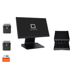 Kit POS Touch Windows 15.6 Intel N97 + 2 Impresoras + Gaveta - Image 1