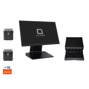 Kit POS Touch Windows 15.6 Intel N97 + 2 Impresoras + Gaveta
