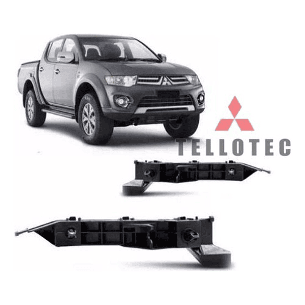 Mensulas Parachoque Delantero Mitsubishi L200 2007-2015 Par 1