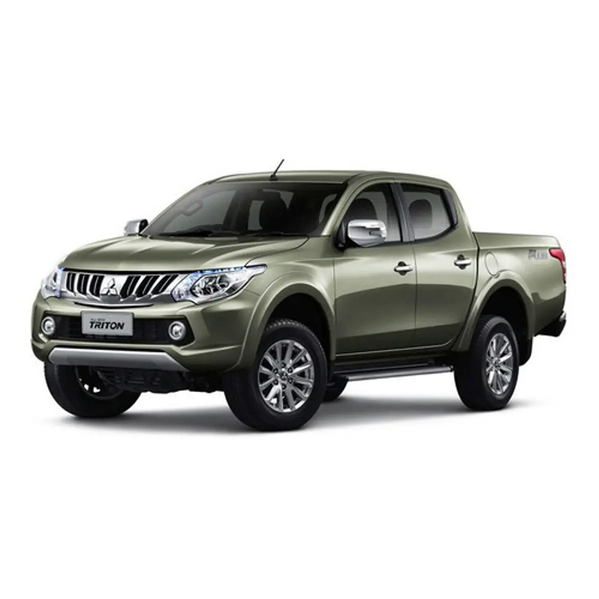 Pedana Girevole TURTLE Per Mitsubishi L200 (Mk5) 2015-2024 – Grigio, In Alluminio E ABS, Per Carico