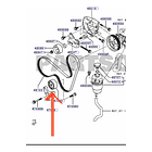 Polea Loca Bomba De Agua Mitsubishi New L200 2016-2024 3