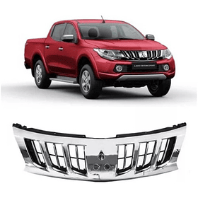 Máscara Cromada Mitsubishi New L200 2016-2019