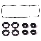 Kit Empaquetadura Tapa Valvula + Retenes Inyectores Mitsubishi L200 3.2 1