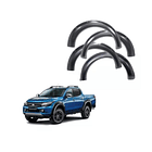 Extensiones Fender Negro Militar Mitsubishi L200 2016-2018  1