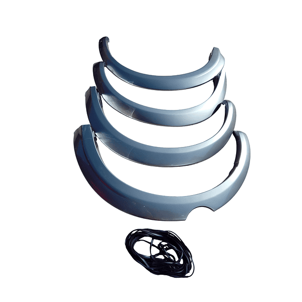 Extensiones Fender Gris Mitsubishi L200 Dakar 2011-2015 1