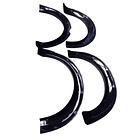 Extensiones Fender Negro Militar Mitsubishi L200 2016-2018  3