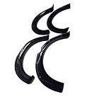 Extensiones Fender Negro Militar Mitsubishi L200 2016-2018  4