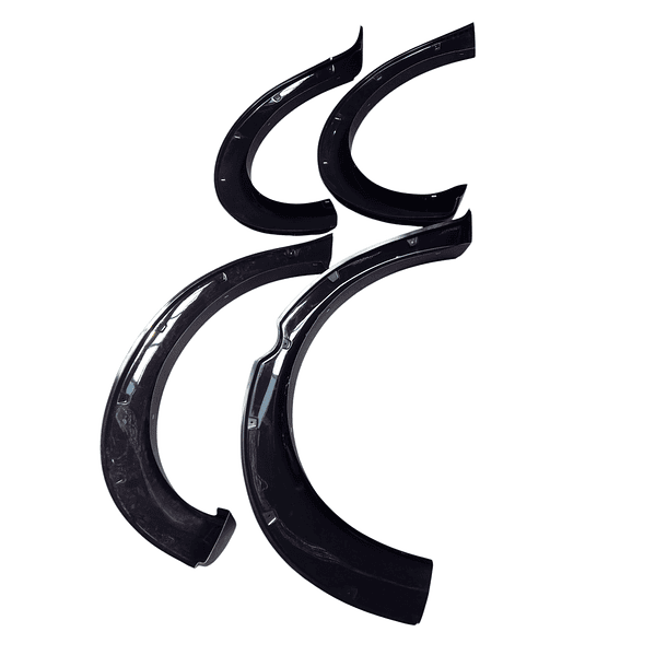 Extensiones Fender Negro Militar Mitsubishi L200 2016-2018  4