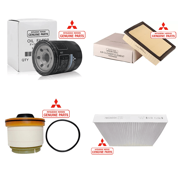 Kit Filtros Originales Mitsubishi L200 2020-2024  1