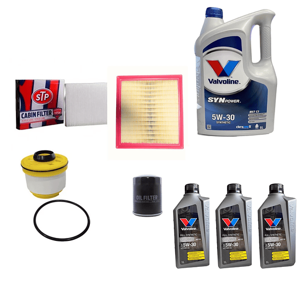 Kit Mantención Mitsubishi L200 2020-2024 Filtros Stp + Aceite Valvoline 1
