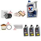 Kit Mantención Mitsubishi L200 2020-2024 Filtros Originales + Aceite Valvoline 1
