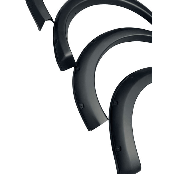 Extensiones Fender Negro Militar Mitsubishi L200 2016-2018  5