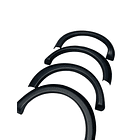Extensiones Fender Negro Militar Mitsubishi L200 2016-2018  2